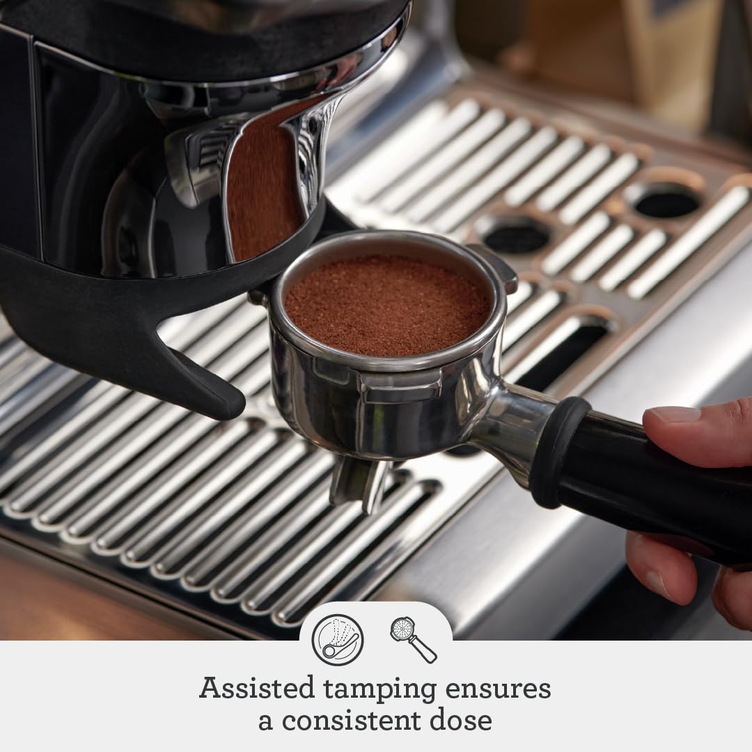 Sage, Barista Express™ Impress Espresso Machine Silver