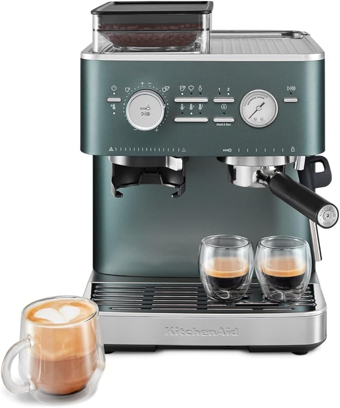 KitchenAid Semi-Automatic Espresso Machine KES6551 2.5L With Burr Grinder