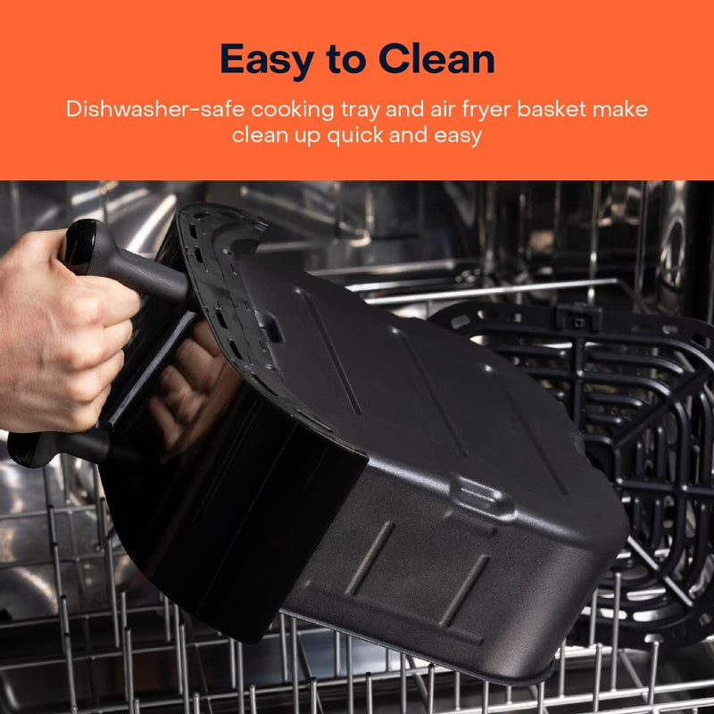 Nutricook Air Fryer 3 Vision with Clear Window and Internal Light , 5.7L 1700w