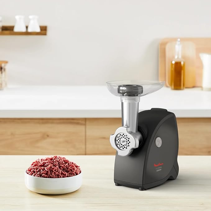 Moulinex Meat Mincer HV4 2000W 2.3kg/min Kebbe and Sausage Maker