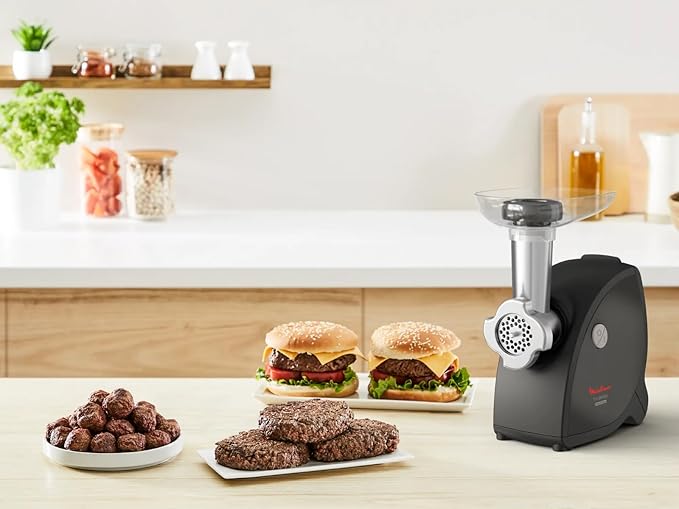 Moulinex Meat Mincer HV4 2000W 2.3kg/min Kebbe and Sausage Maker