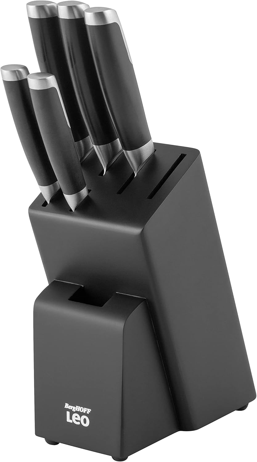 BergHOFF 6pc Knife Block Set Graphite – Buy in Lebanon