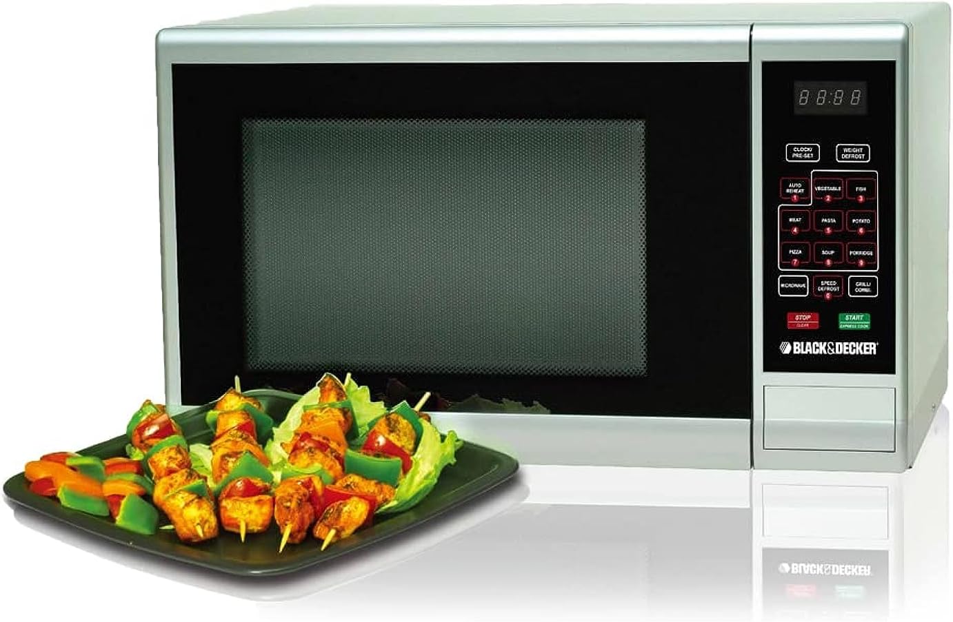 Black & Decker Black+Decker 30L Combination Microwave Oven With Grill, 1000W
