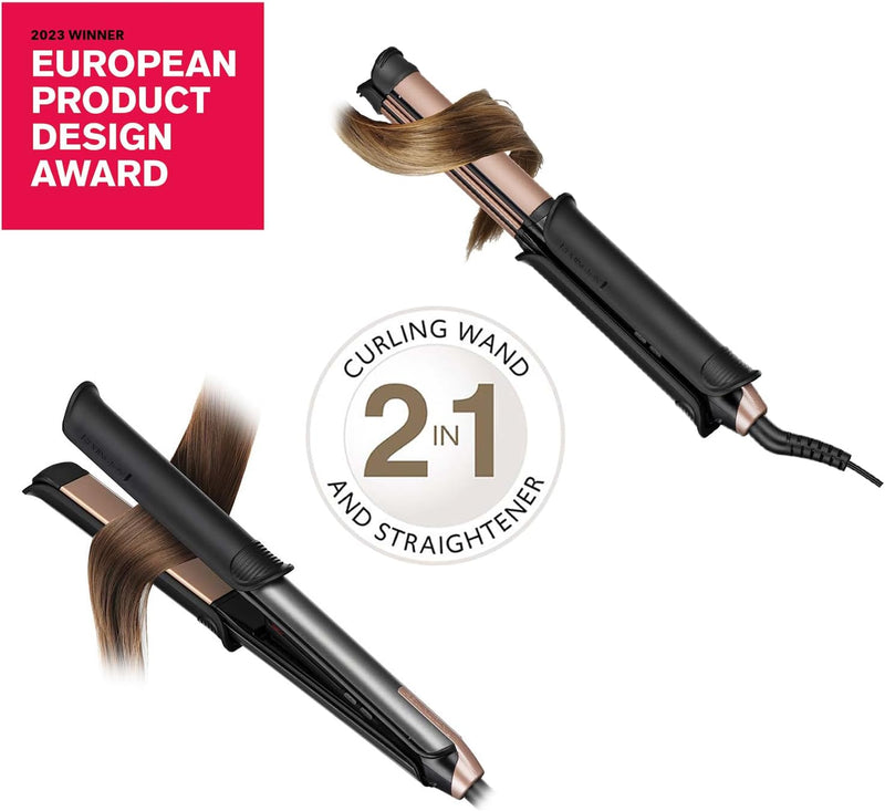 Remington ONE Straight & Curl Styler - Hair Straightener & Curling