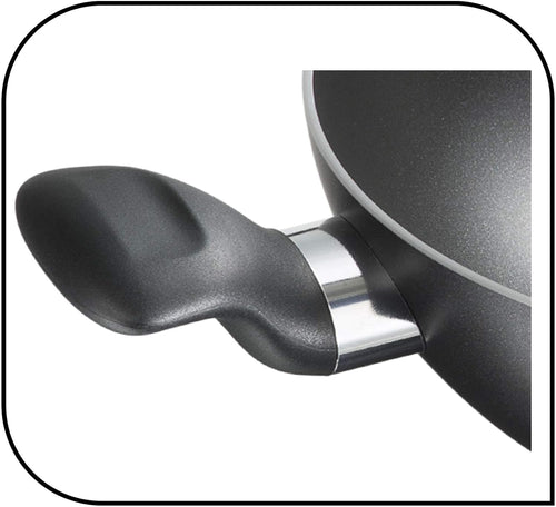 Tefal Super Cook 28cm Sauté Pan with Lid – Non-Stick Aluminum