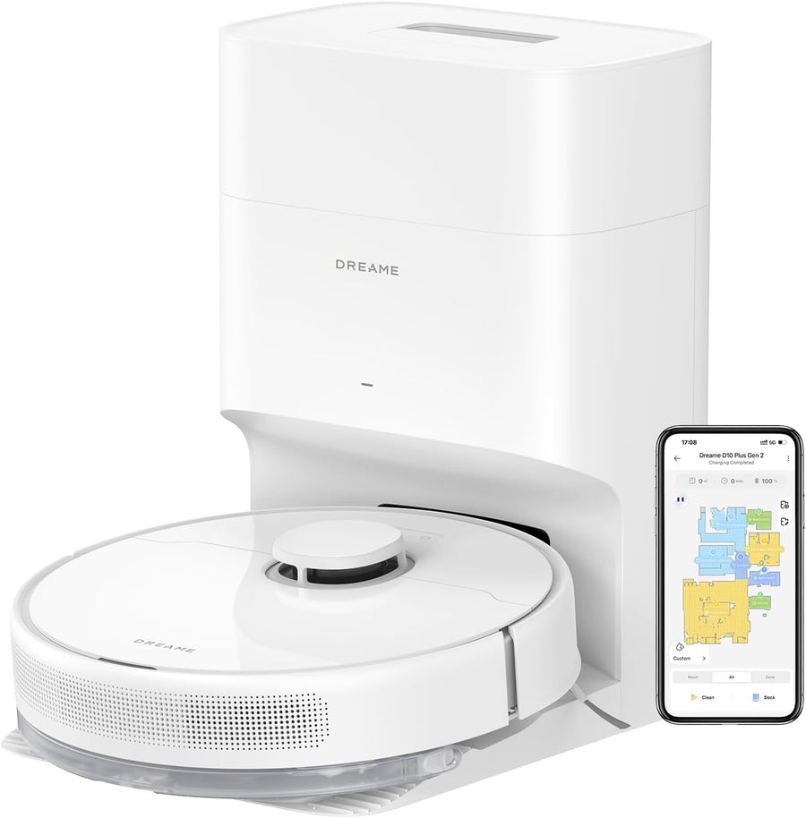 Dreame D10 Plus Gen2 – Robot Vacuum & Mop with Auto-Empty