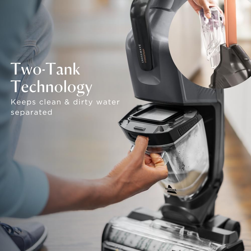 Bissell CrossWave HydroSteam – Wet & Dry Vacuum, Mop & Steam Cleaner