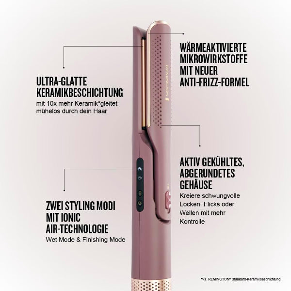 Remington AIRvive Airstyler Wet and Dry Ionic Anti-Frizz LED Display