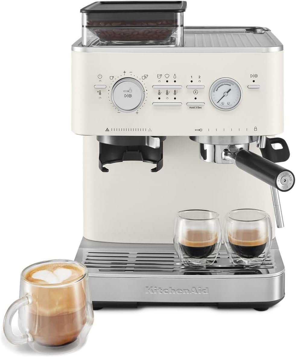 KitchenAid Semi-Automatic Espresso Machine KES6551 2.5L With Burr Grinder