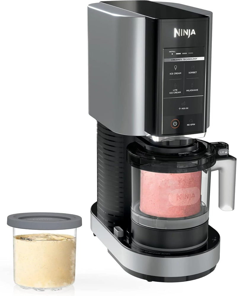 Ninja Ice Cream Maker with (2) Pint Containers & Lids