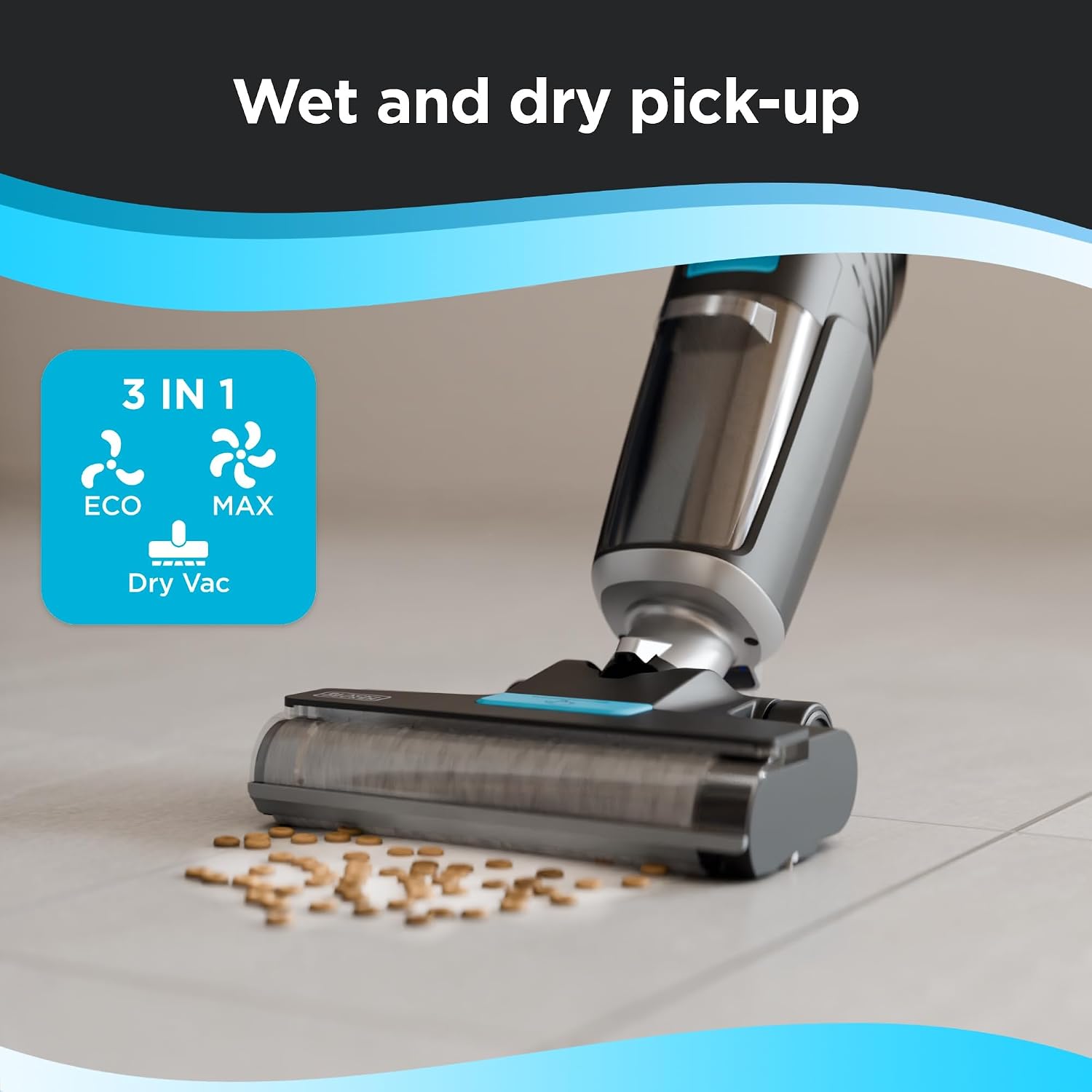 Black & Decker Cordless Wet Dry Vacuum Cleaner and Mop VW252BR B5