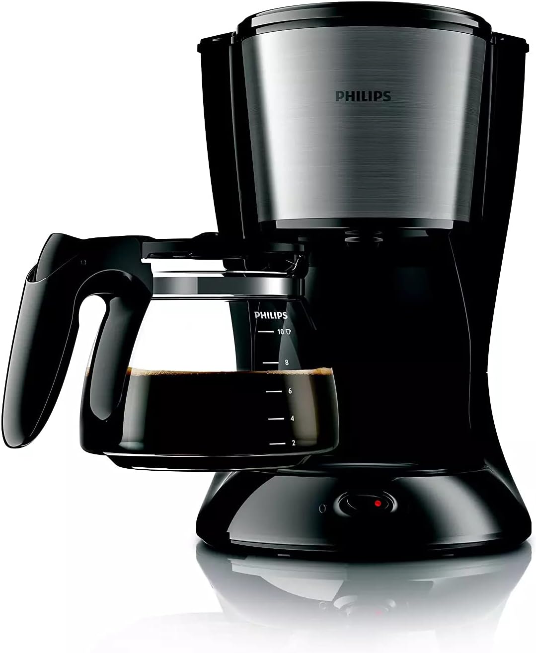 Philips HD7462/20 Drip Coffee Maker – 1.2L, 15 Cups, Auto-Off, Silver