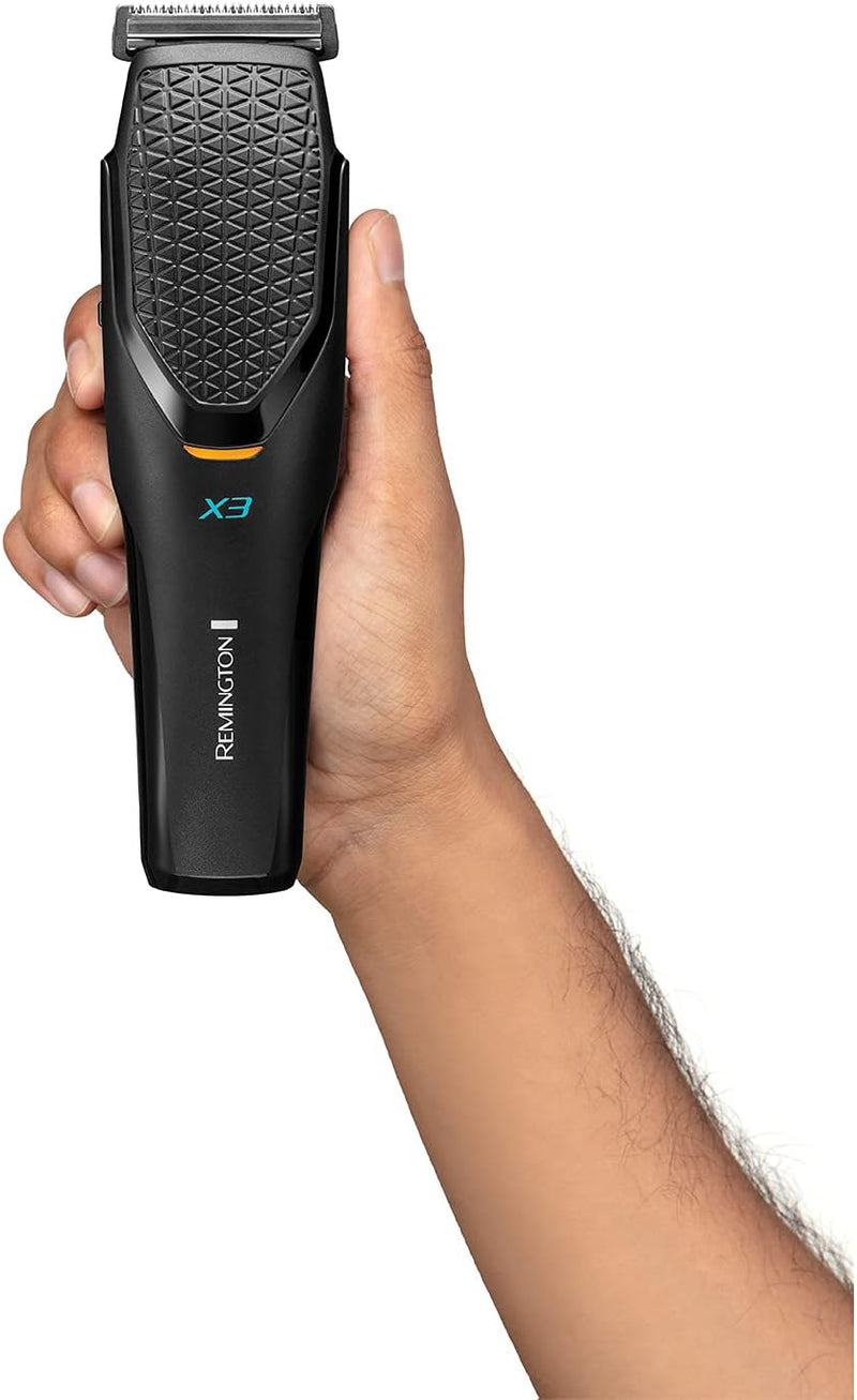 Remington X3 Power-X Cordless Hair Clippers with Japanese Steel Blades (removable/washable)