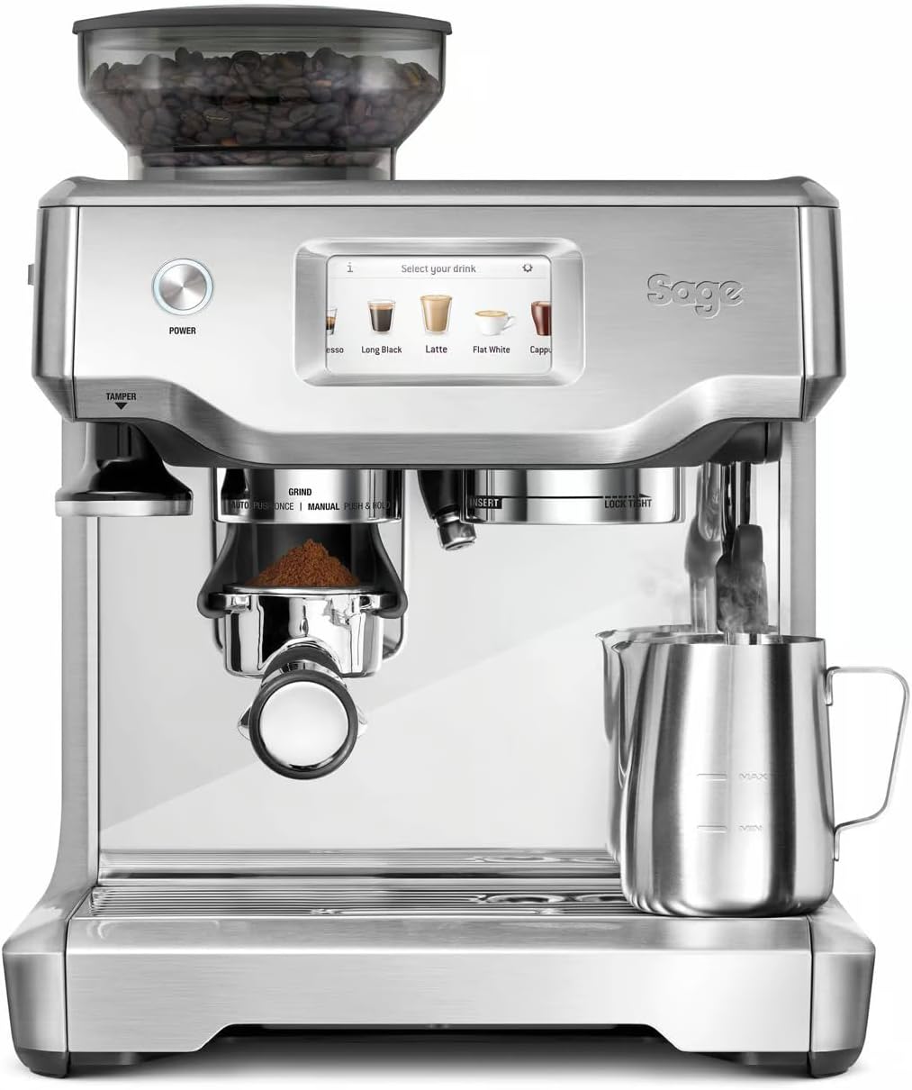 Sage The Barista Touch Coffee Machine – Brushed Steel