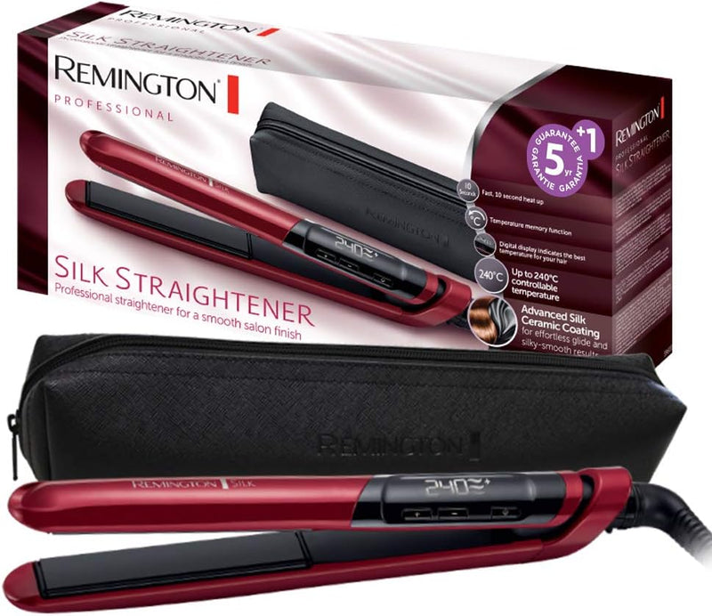 Remington Silk Straightener with Advanced Silk Ceramic Coating
