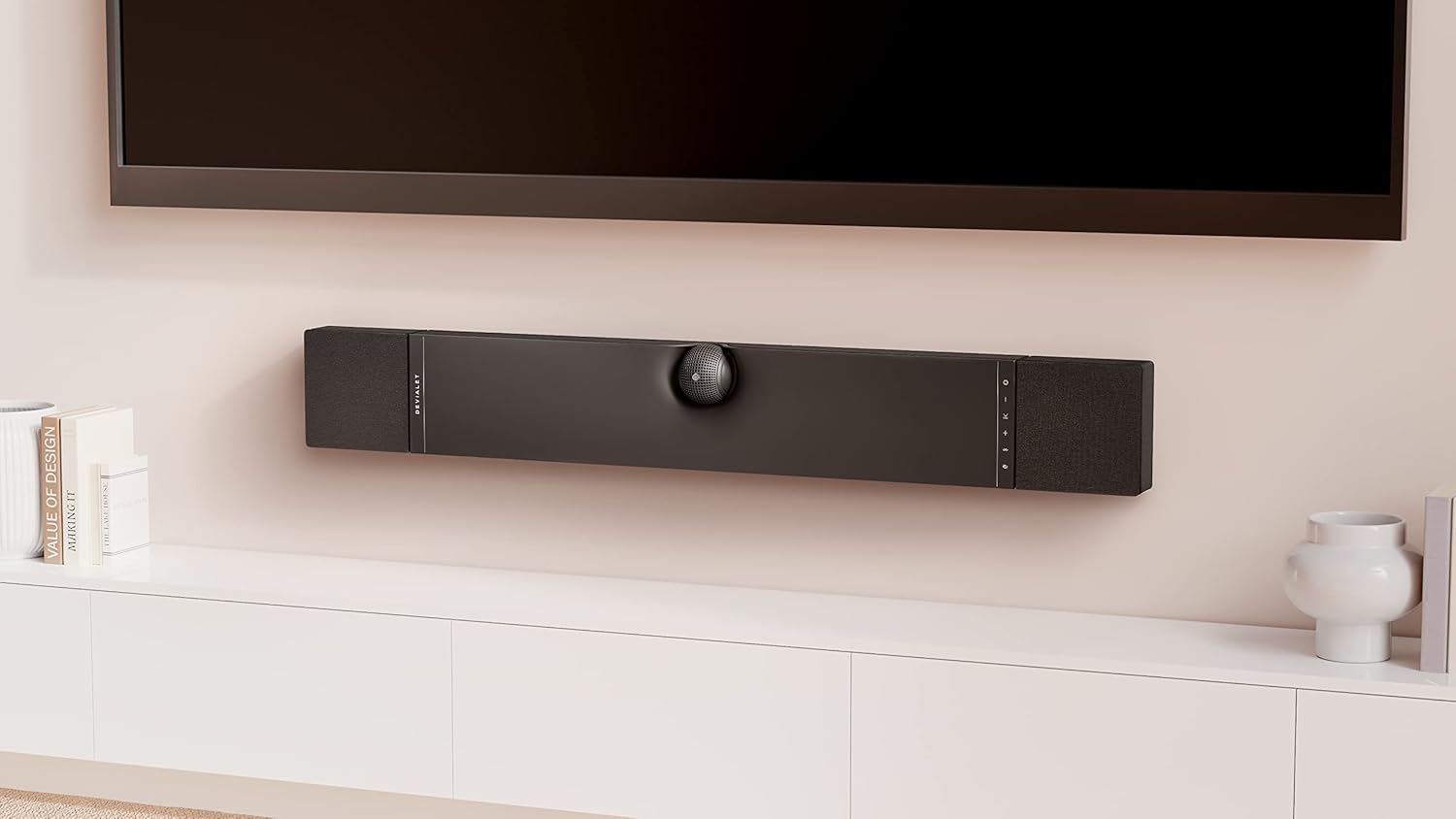 Sony Devialet Dione - All-In-One Hdmi Dolby Atmos Soundbar - Enhance Home Cinema