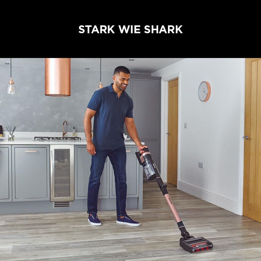 Shark Stratos Cordless Vacuum Cleaner, Powerfins Plus, 60 Min Runtime, Anti-Hair Wrap