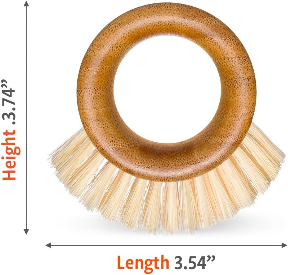 Full Circle The Ring Bamboo Vegetable and Fruit Cleaning Brush