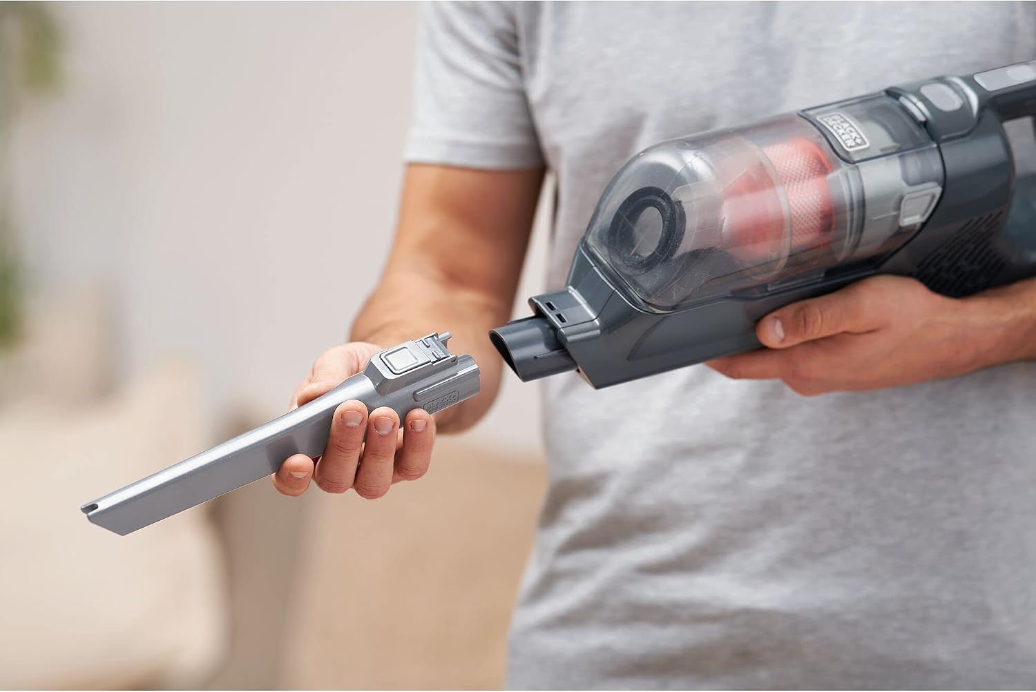 Black & Decker 3 in 1 Cordless Stick Vacuum Cleaner BHFEA520J 20V 600ml