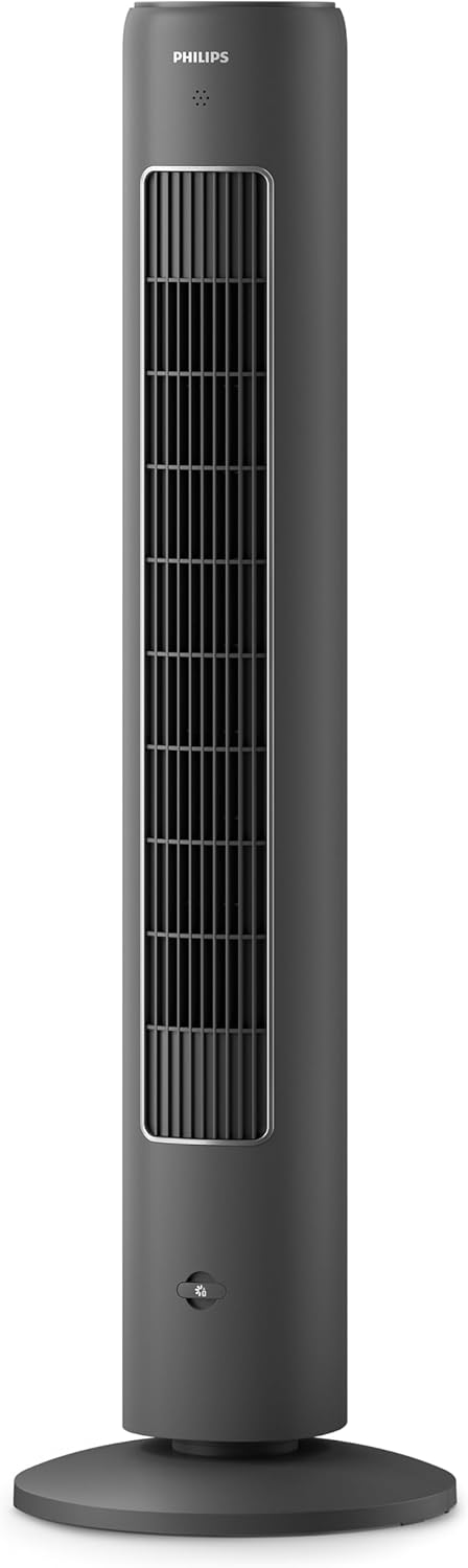 Philips Tower Fan 5000 Series - 40W, 3 Speeds, Sleep Mode