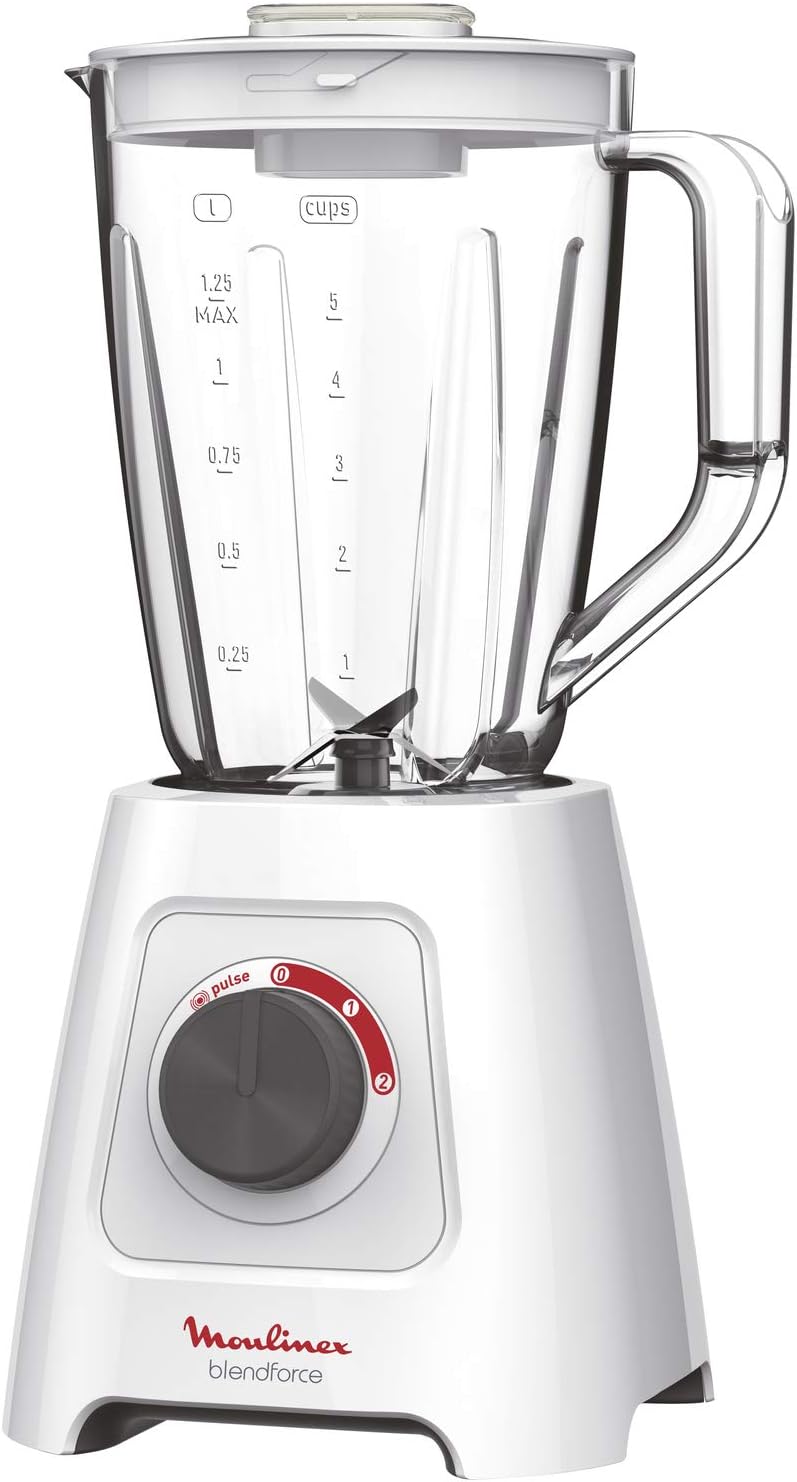 Moulinex Blendforce 2 Blender 2L 600W with Grinder & Ice Crush –