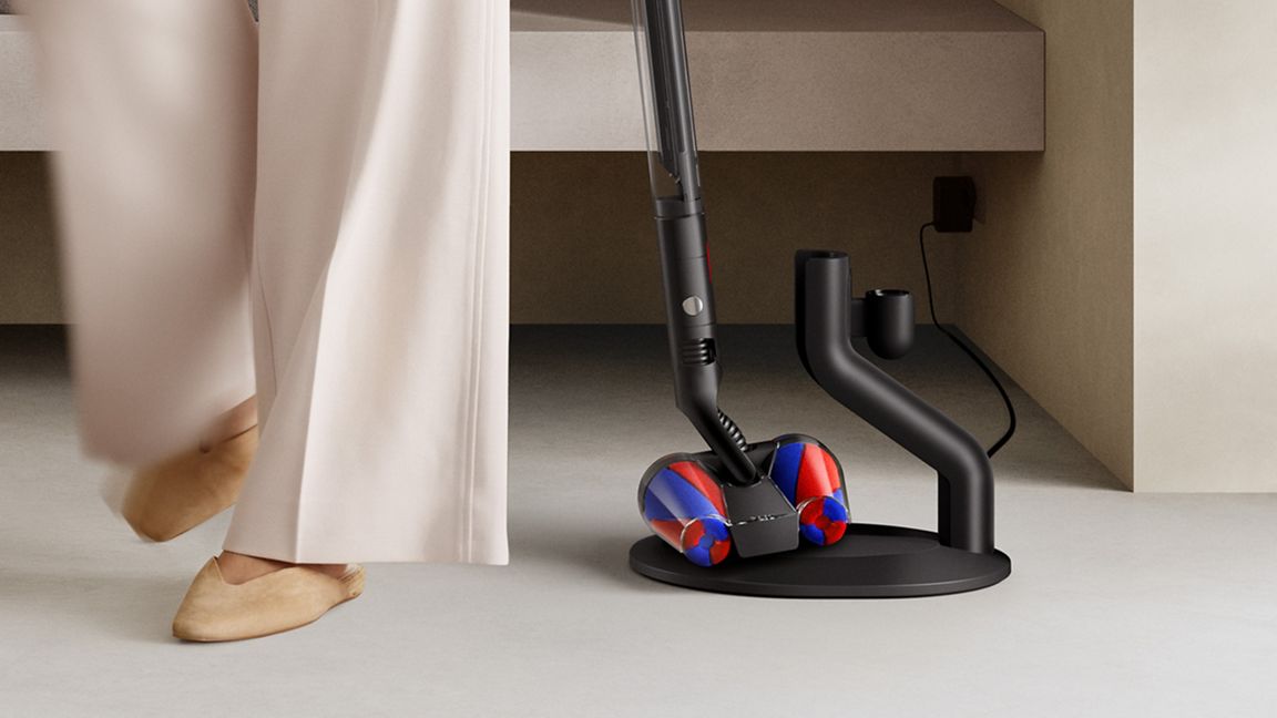 Dyson PencilVac Fluffycones Vacuum Cleaner Slim 140000RPM Cordless Stick Box