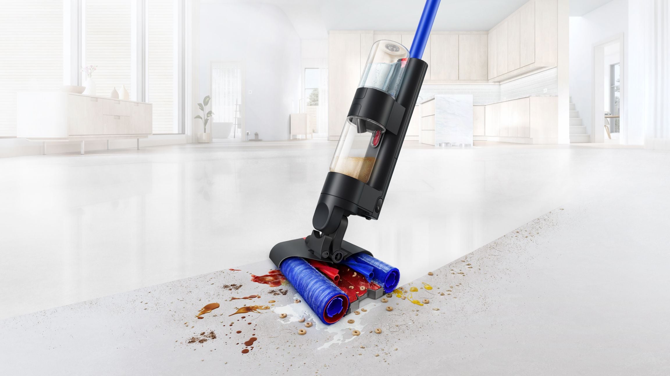 Dyson Washg1™ Wet Cleaner (Matte Black/Ultra Blue)