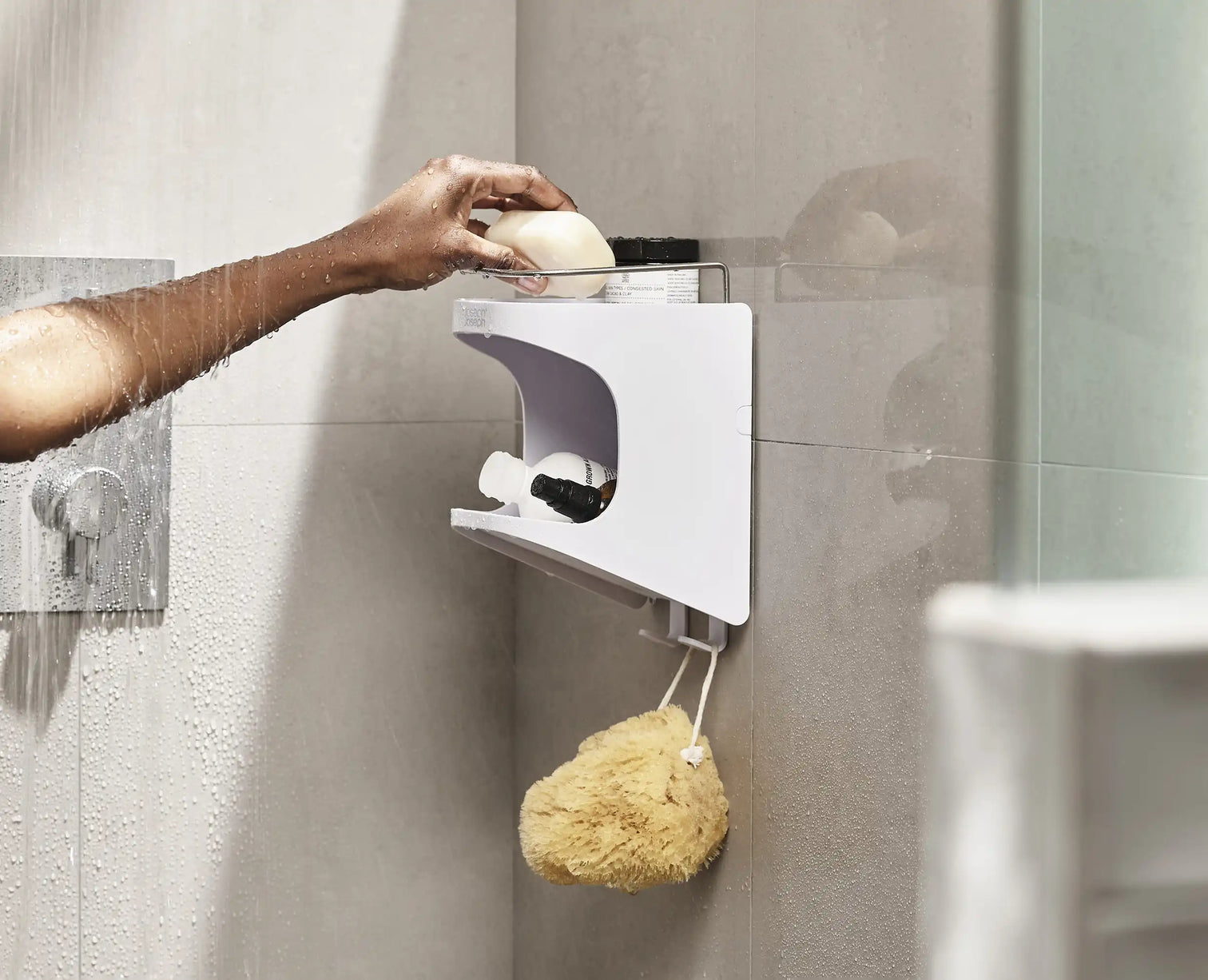 Joseph Joseph Capsuleâ„ Compact 2-Tier Shower Shelf