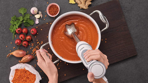 Braun Multiquick 5 Vario Hand Blender 1000W 21 Speeds 1.25L Jug Mq5245 White