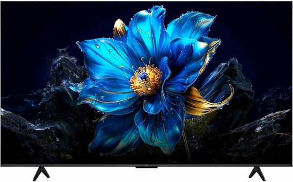 TCL 75" QLED 4K UHD Smart Google TV Quantum Dot Color Hands-Free Voice Black