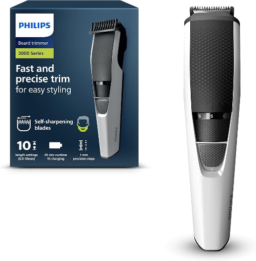 Philips BT3206/14 Beard Trimmer Series 3000 - Lift & Trim - 45 Min Runtime