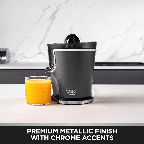 Black & Decker Premium Citrus Juicer 100W Motor SSCJ165 B5 Anti Drip Spout Box