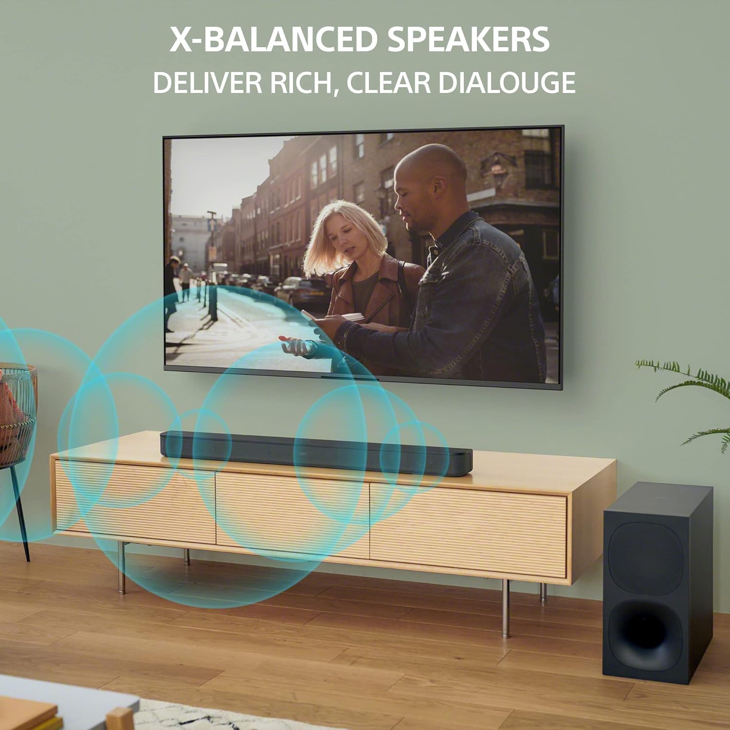 Sony Ht-S400 2.1Ch Soundbar With Powerful Wireless Subwoofer