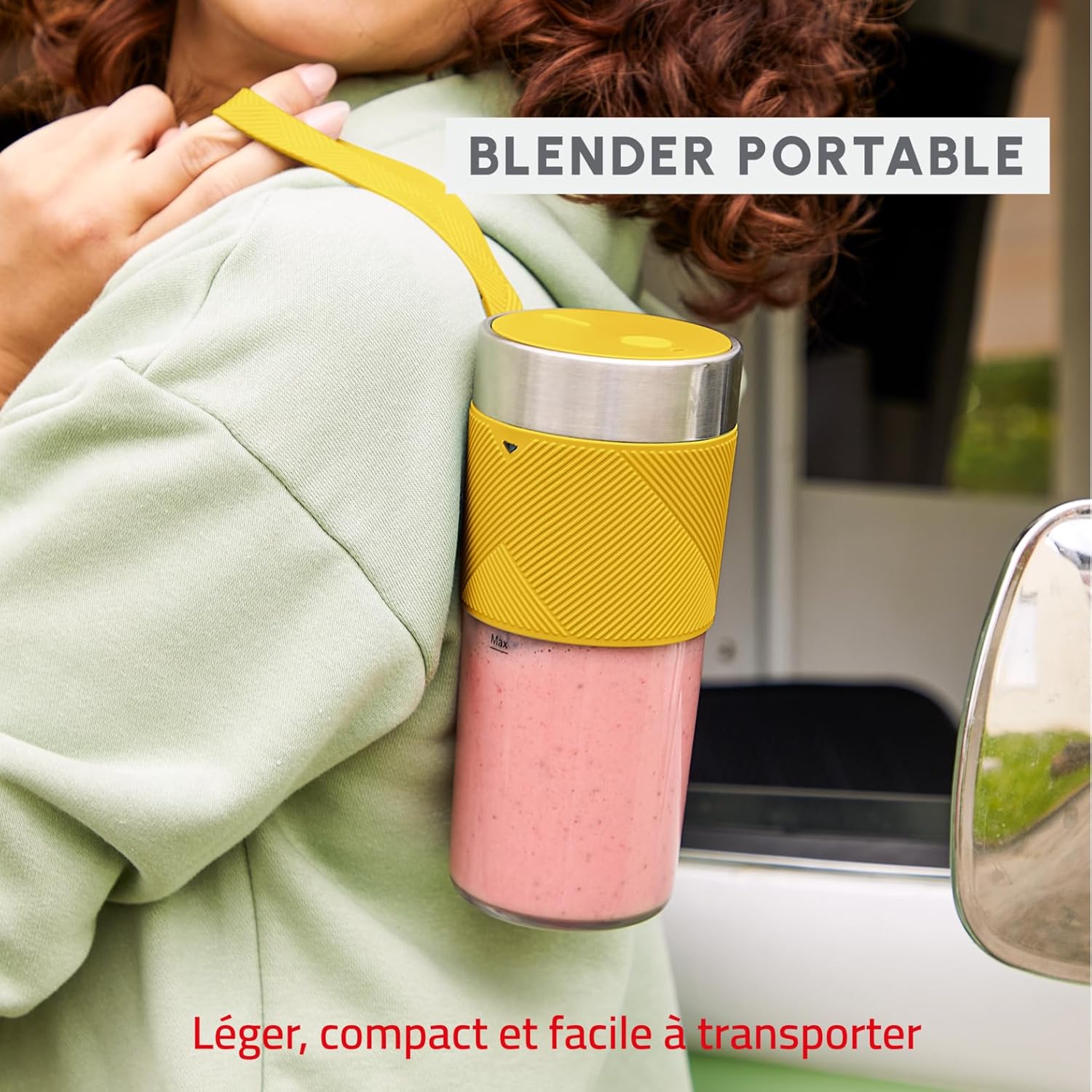 Moulinex Lightmix Portable Blender 300ml Wireless Rechargeable