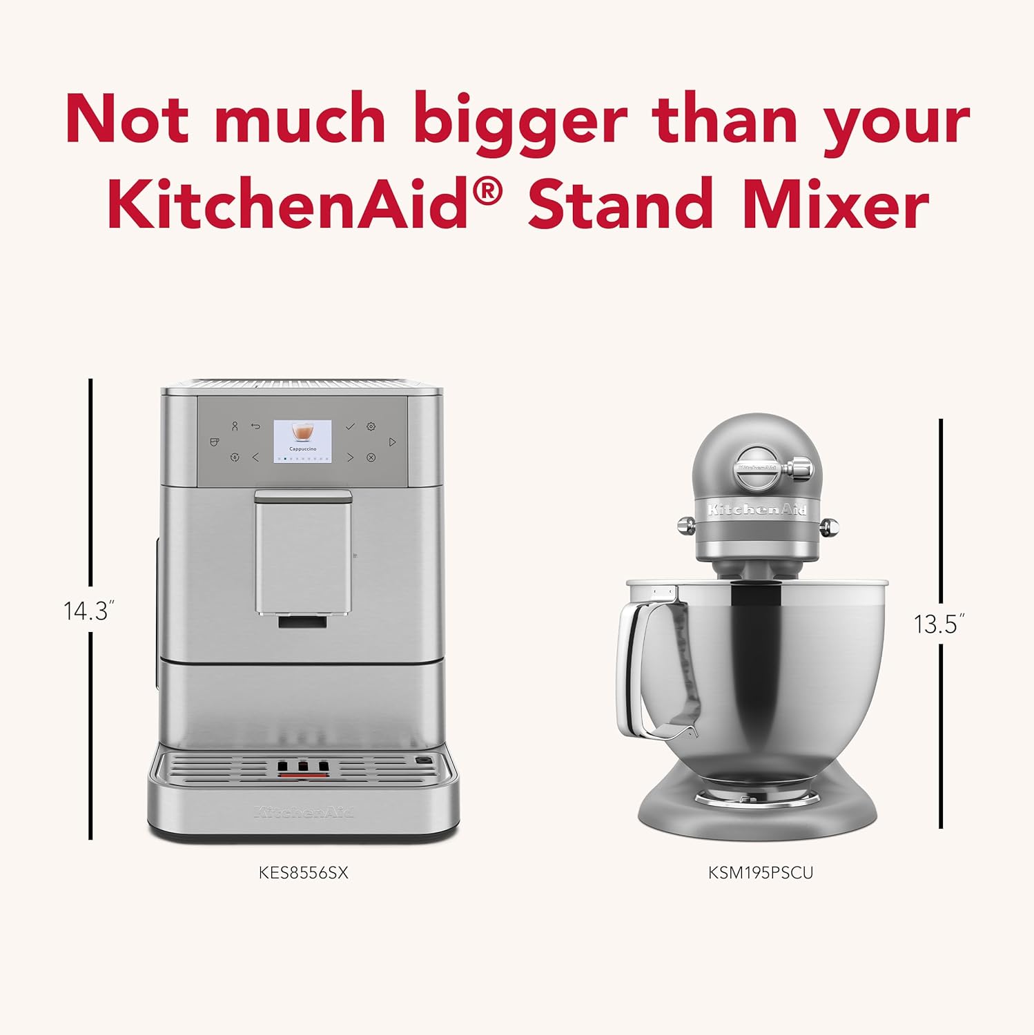 KitchenAid Fully Automatic Espresso Machine KF6 KES8556 15 Recipes 2.2L