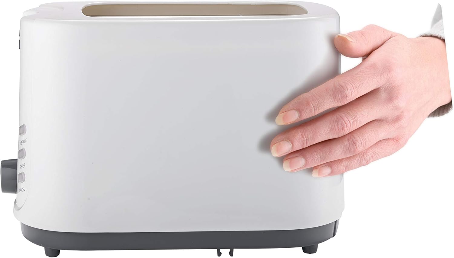 Black & Decker Lack+Decker 2-Slice Cool Touch Bread Toaster, 750W, Adjustable Browning Control