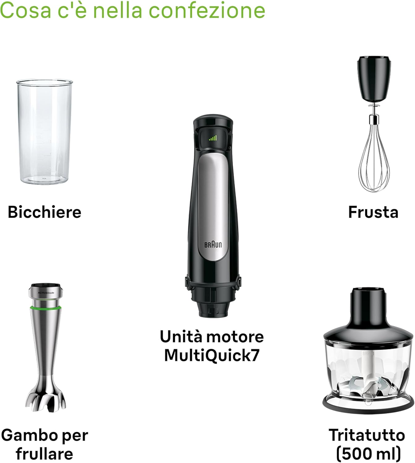 Braun MultiQuick 7 Hand Blender MQ7035XBI