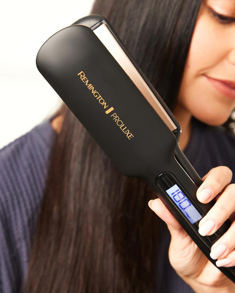 Remington Hair Straightener [Extra Wide Ceramic Coated Styling Plates]