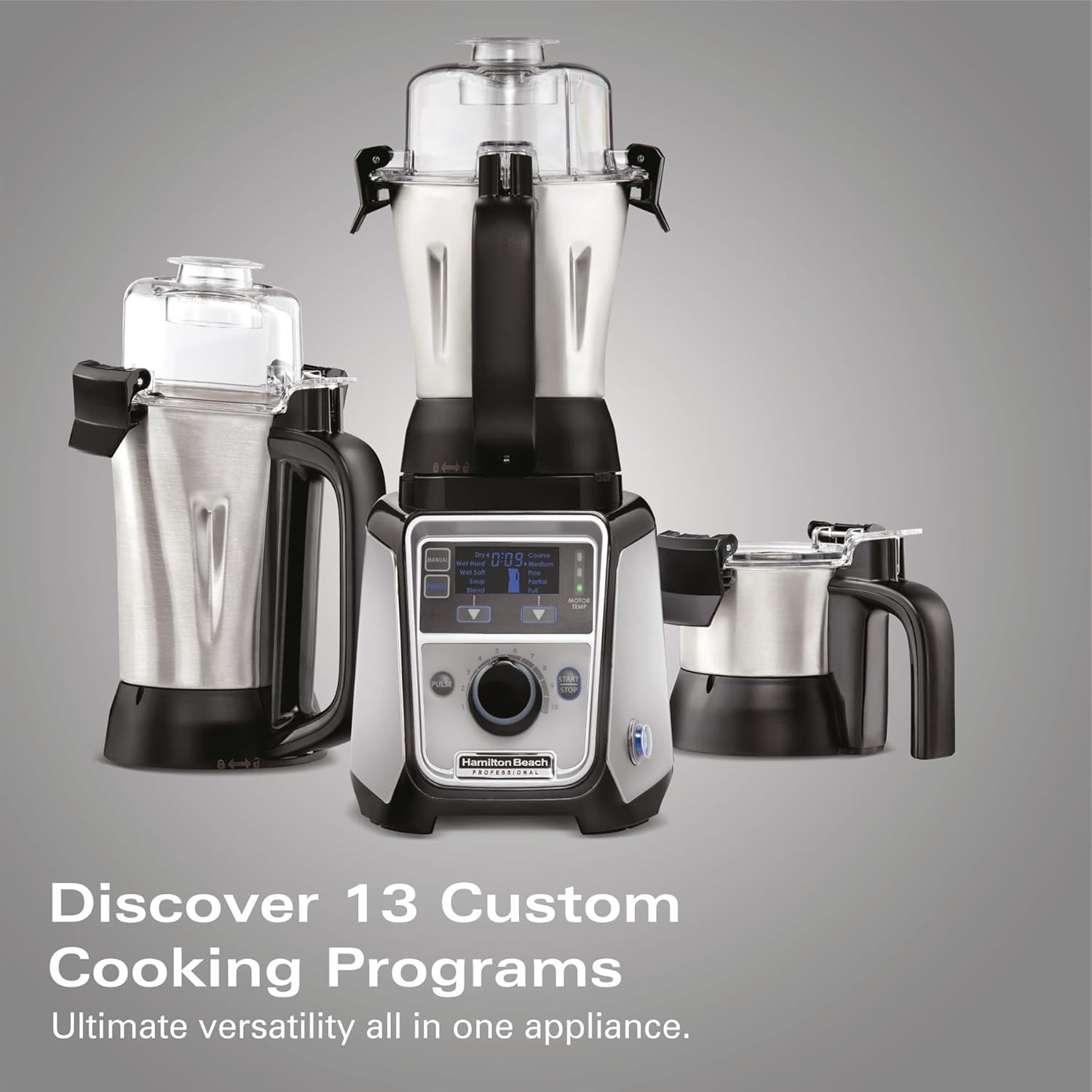 Hamilton Beach Professional Juicer Mixer Grinder, 1400W,