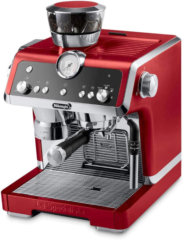 DeLonghi La Specialista Espresso Machine Sensor Grinder Red EC9335.R