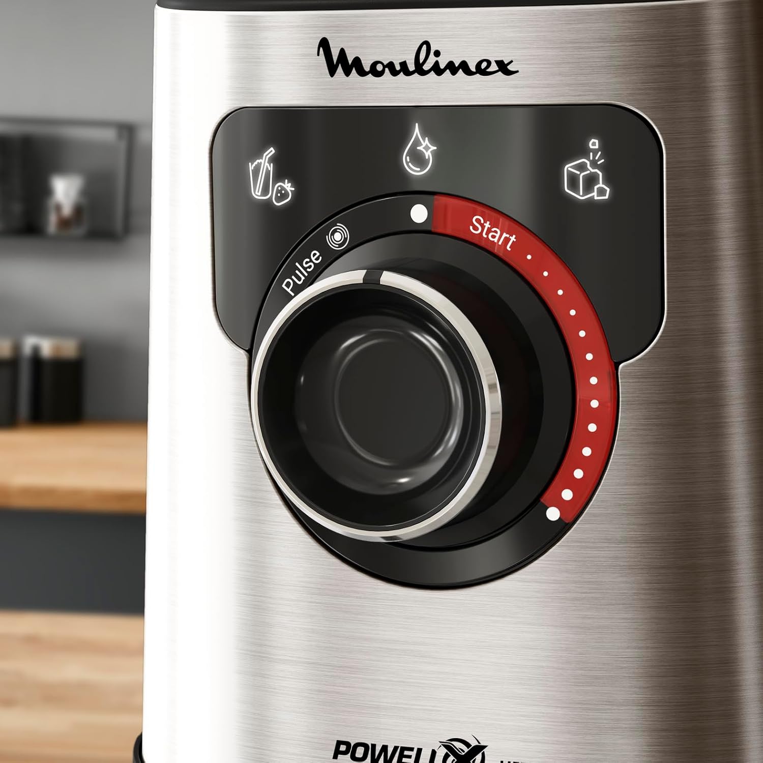 Moulinex High-Speed Blender 1200 W – LM88HD27 (2 L Jar, 2 Speeds + Pulse)