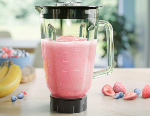 Philips Blender 5000 Series 1200W ProBlend Plus 2L Jar Chopper Mill Black Set