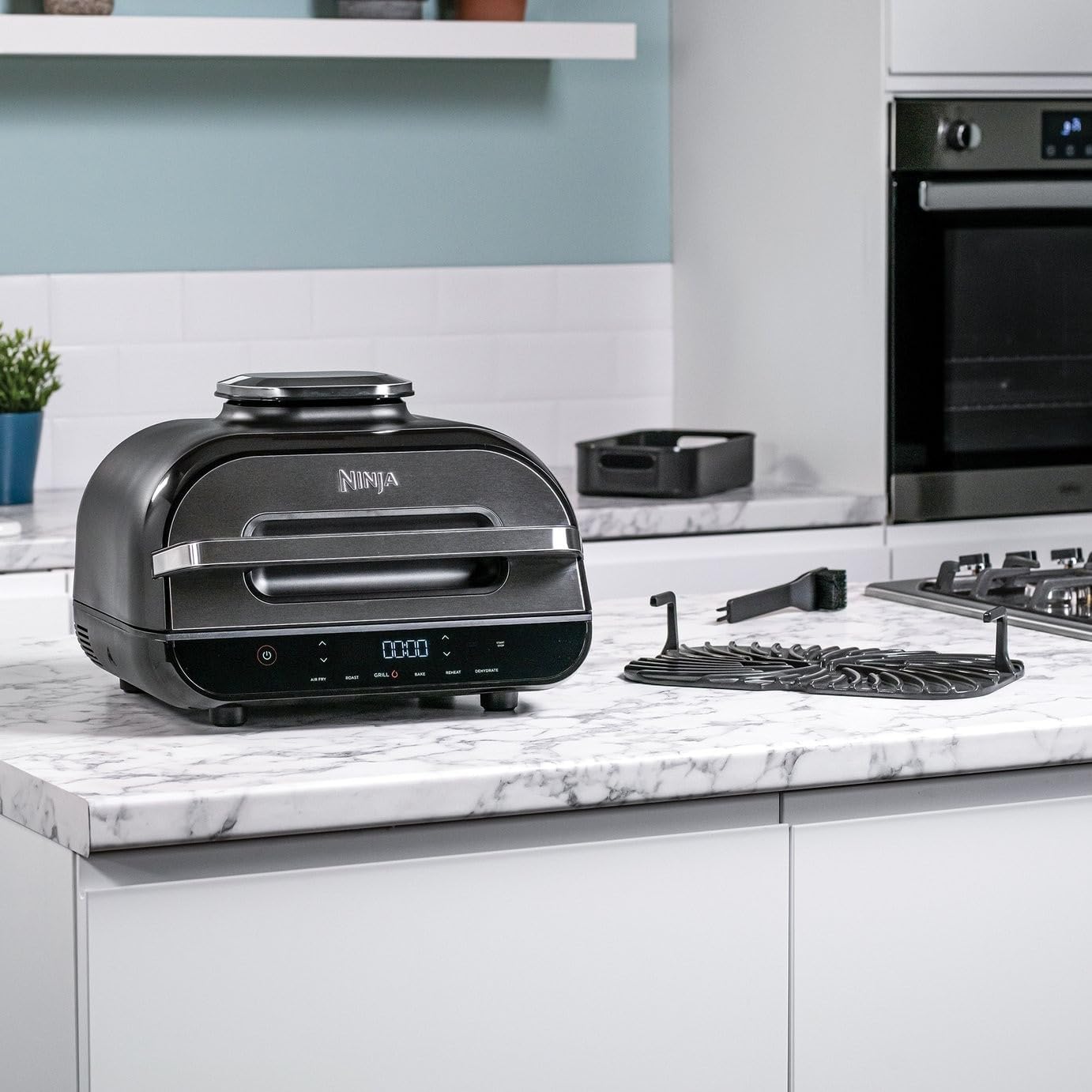 Ninja Foodi Max Health Grill & Air Fryer 5.7L With Digital Cooking Pro