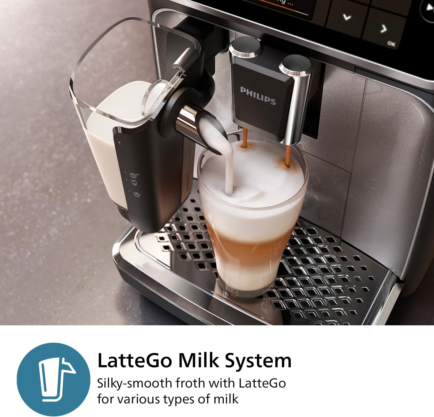 Philips LatteGo 3300 Series Bean to Cup Coffee Machine