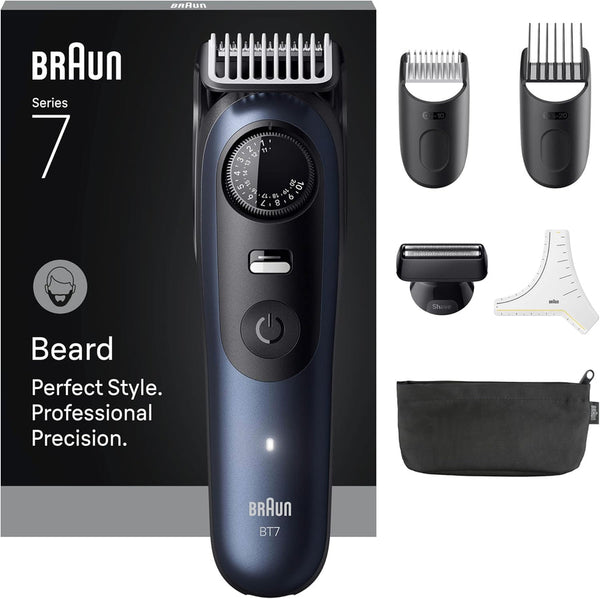 Braun BT7520 Beard Trimmer Series 7 - 120 Min Run Waterproof