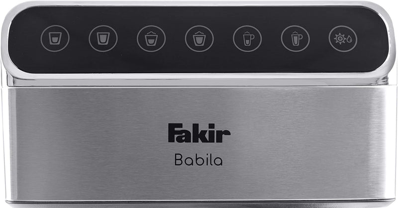 Fakir Babila Coffee Maker with Digital Touch Screen, Espresso Filter Holder