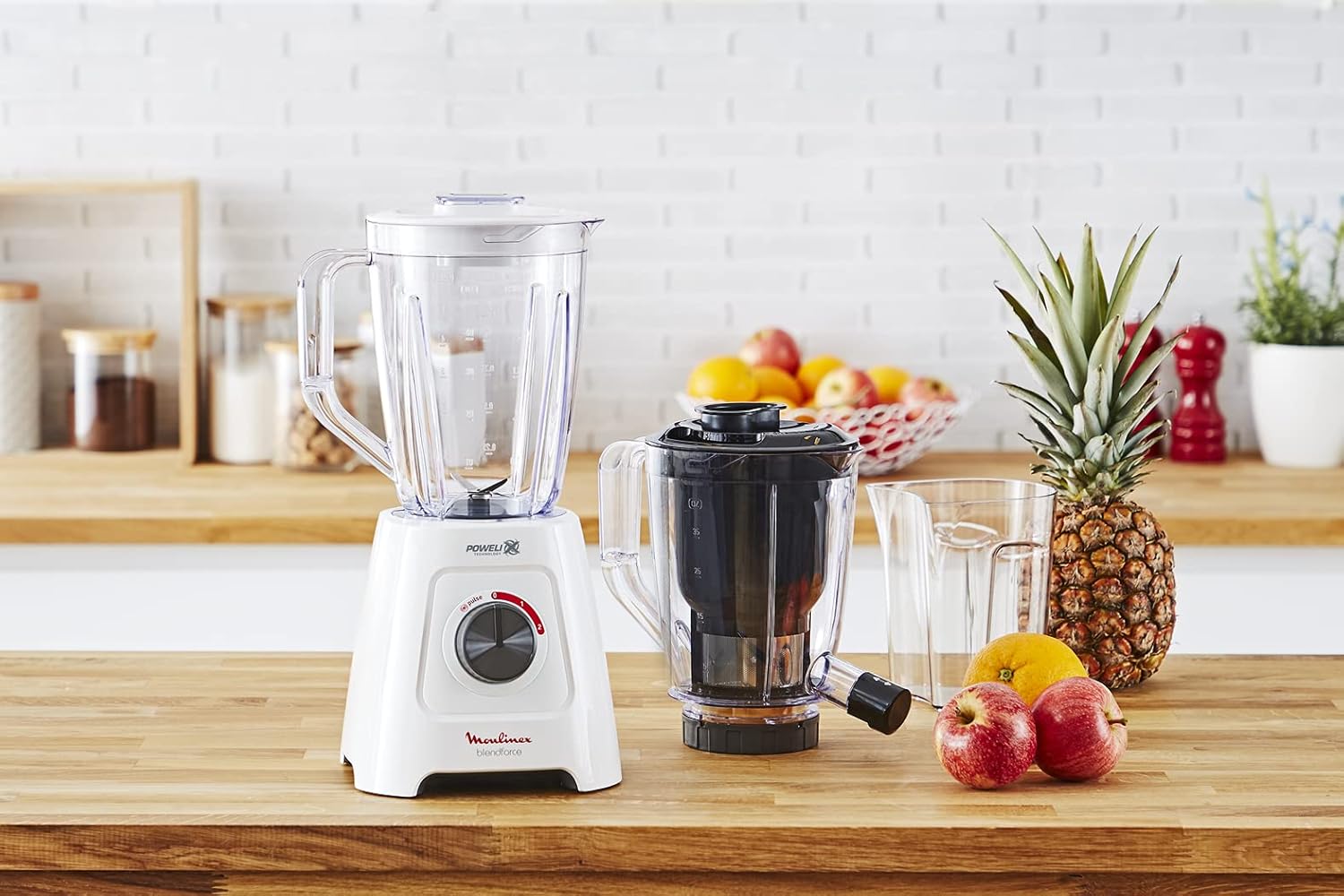 Moulinex Blendforce 2-in-1 Blender with Juicer Jar 600W –