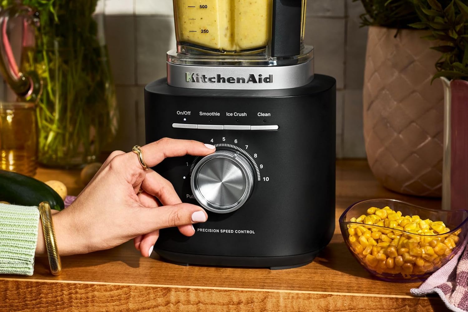 KitchenAid Pure Power Blender 5KSB2073 2.0L 10 Speeds Automatic Programs