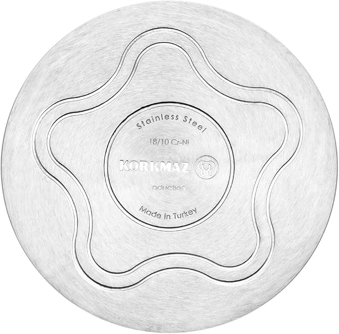 Korkmaz Alfa Stainless Steel Stock Pot Casserole 11L – A1031