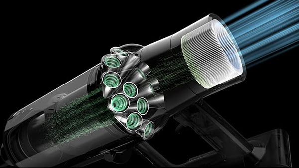 Dyson V12s Detect Slim Submarine Wet & Dry Vacuum 150AW HEPA 60min Run Gold